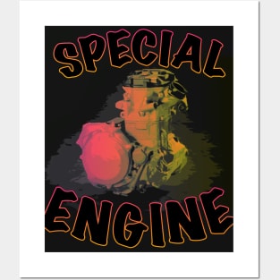 special engine Posters and Art